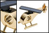 Gold helicopter model