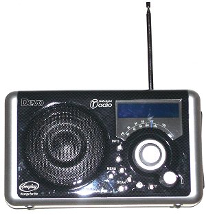 Devo DABs rechargeable radio