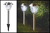 Venetian solar garden light