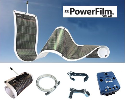 Roll-up Solar panel kits