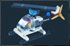 'Lego' style Solar Helicopter