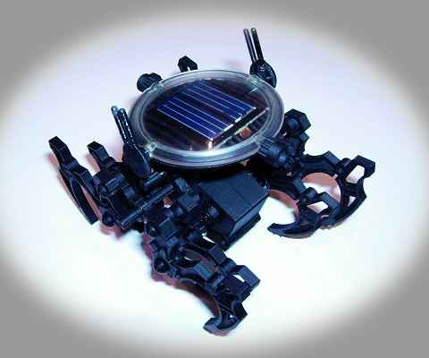 Sun Spider solar powered model kit