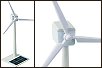 Press for a larger picture Solar powered wind turbine
