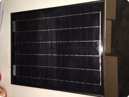 Select Solar 20w Mono All Black Panel - Front