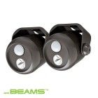 Mr Beams Mini Wireless Light & Motion-Sensor LED Spotlight - Battery-Operated - Dark Brown