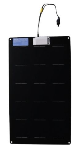 50W Semi-Flexible Solar Panel with Integrated Charge Controller (267 x 500)