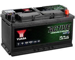 L36-AGM Yuasa Active Leisure AGM Battery 12V 95Ah 850A