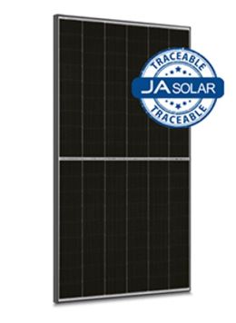 470W N-type Double Glass Monofacial LR Traceable 54 Cell Black Frame MC4